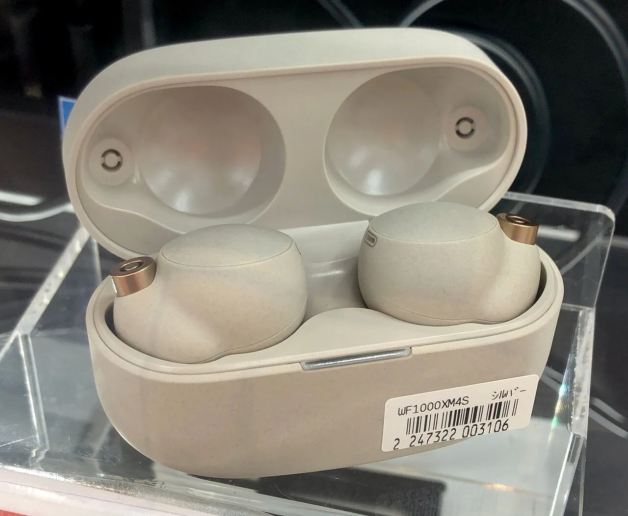 Sony WF draadloze oordopjes in oplaadcase